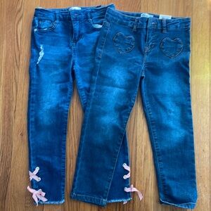 Two Little Girls Epic Threads Jeans, Size 6